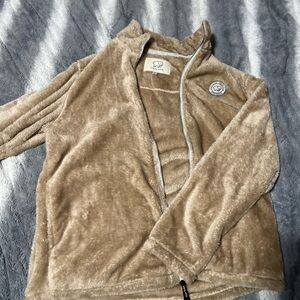 Ivory Ella 🐘 fuzzy jacket